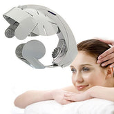 Electromagnet Electric Head Massager Digital Treatment Vibration Head Helmet Health Spa Brain pstress Pain Relief Massage Relax Easy Acupuncture Point (non rechargeable) - Izhar Online Mart