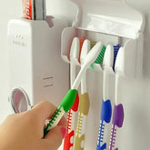Automatic Toothpaste Dispenser & Toothbrush Holder Set - Izhar Online Mart