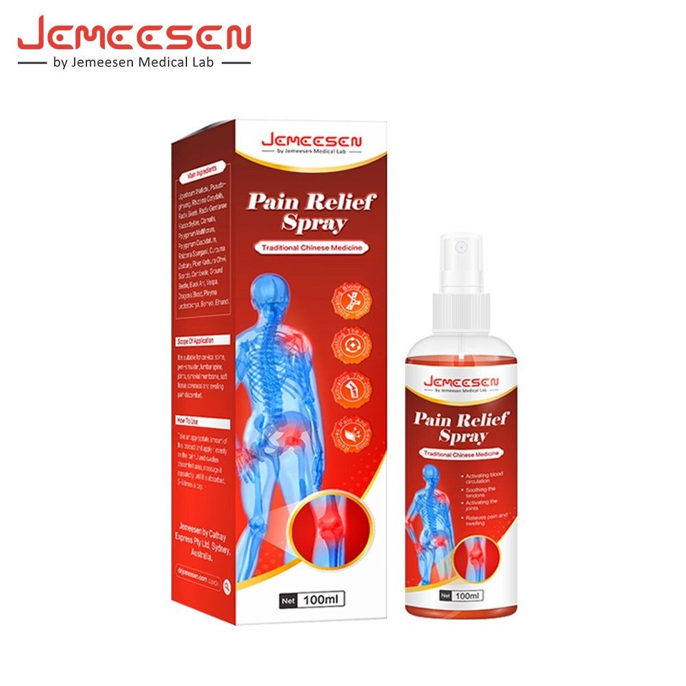 Original Jemeesen Instant Pain Relief Spray Rheumatoid Arthritis Knee Pain Relief Muscle Pain Joint Sprain Orthopedics Medical Soot Spray - Izhar Online Mart
