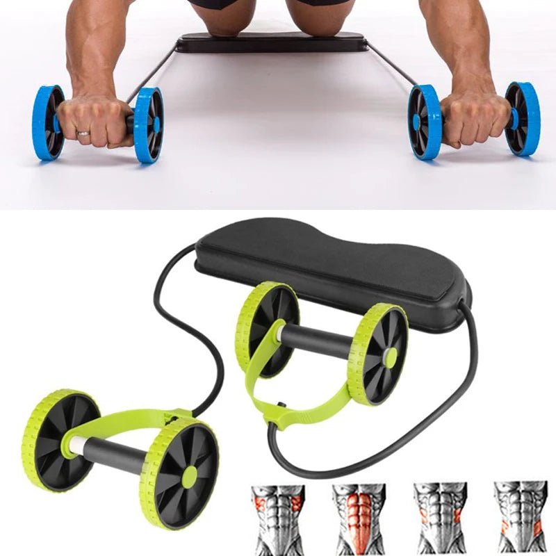 GENERIC REVOFLEX XTREME HOME GYM ABS ROLLER - Izhar Online Mart