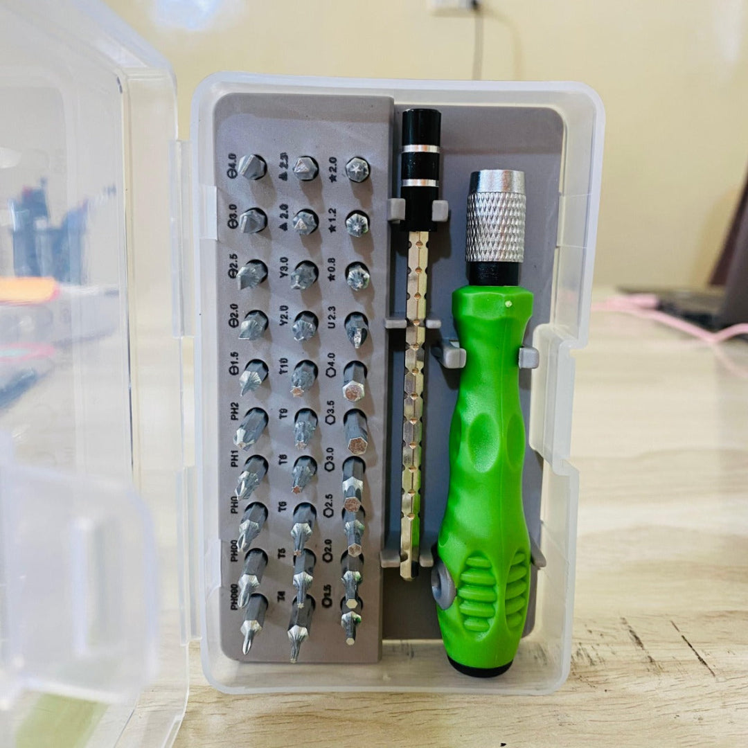 32-in-1 Precision Screwdriver Set – Multi-Bit Repair Tool Kit for Electronics & Home Use
