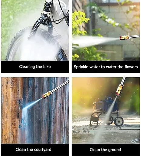 Automatic Cordless Car Wash Spray Gun | 48V High Pressure Lithium Battery
