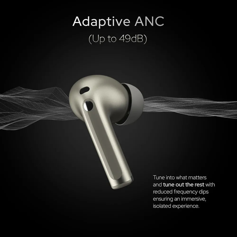 Premium Wireless TWS Earbuds with Adaptive ANC & 44H Playtime (Random Color) - Izhar Online Mart