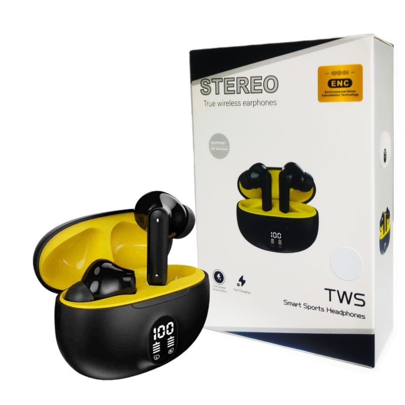 Pro 3rd Gen TWS Bluetooth Earbuds with Digital Battery Display - Izhar Online Mart