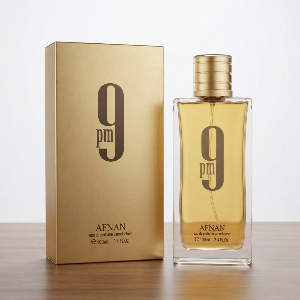 Afnan 9 PM Rebel Gold Edition Eau De Parfum For Men And Women - Personal Care Accessory Designed For Fragrance Enhancement - 100ML - Izhar Online Mart