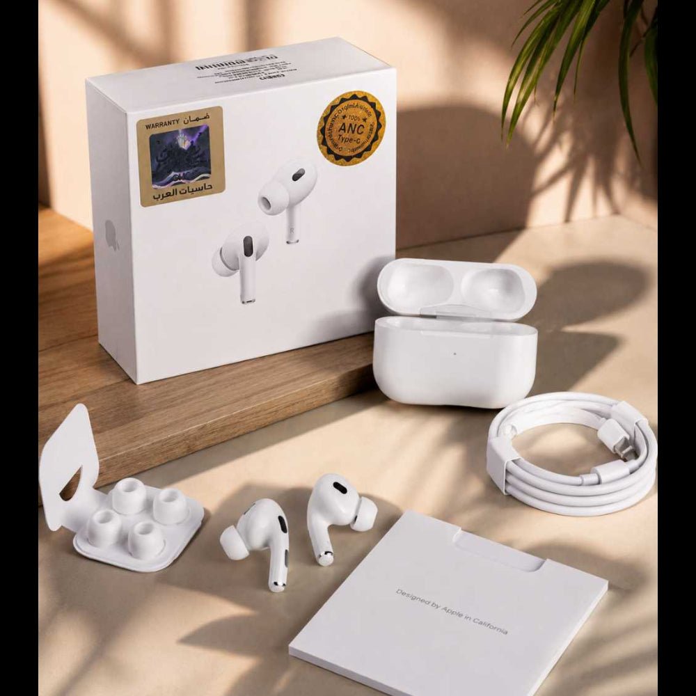 ANC Wireless Earbuds – Active Noise Cancelling | Type-C Fast Charge | Touch Control - Izhar Online Mart